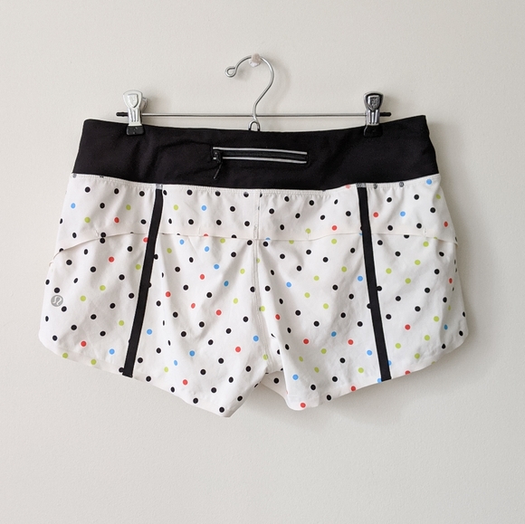RARE Lululemon Seawheeze Wheezy Dot Speed Short - Picture 8 of 8